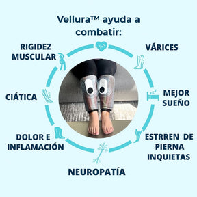 Vellura 3.0™ - Calcetines de masaje para unas piernas más ligeras, sanas y sin dolor.